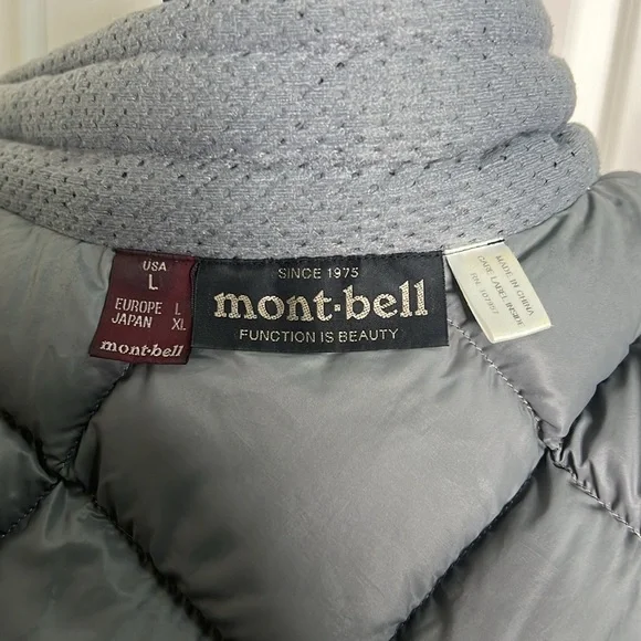 Montbell Black Quilted Women's Vest - Picture 7 of 9
